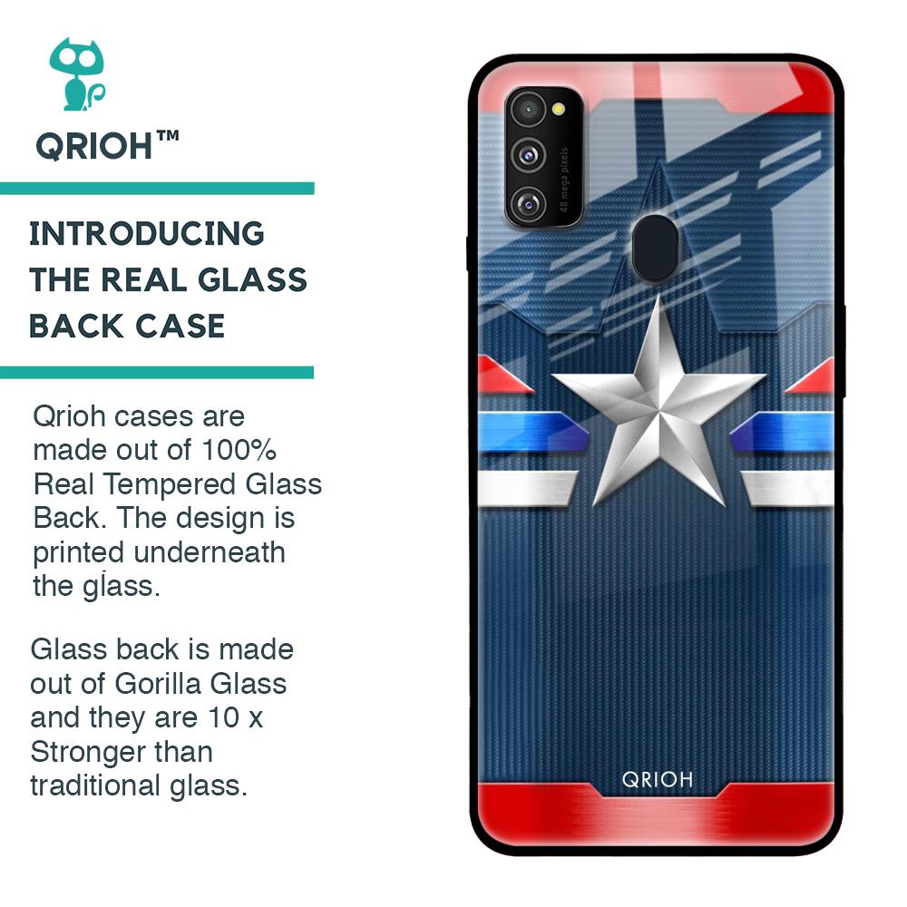 Brave Hero Glass Case for Samsung Galaxy M30s
