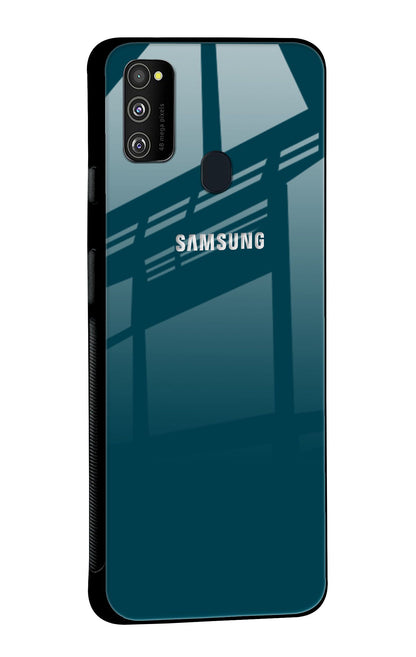 Emerald Glass Case for Samsung Galaxy M30s