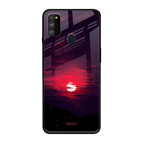 Morning Red Sky Samsung Galaxy M30s Glass Cases & Covers Online
