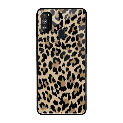 Leopard Seamless Samsung Galaxy M30s Glass Cases & Covers Online