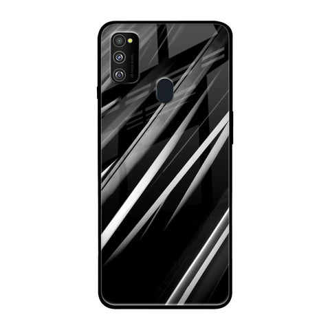 Black & Grey Gradient Samsung Galaxy M30s Glass Cases & Covers Online