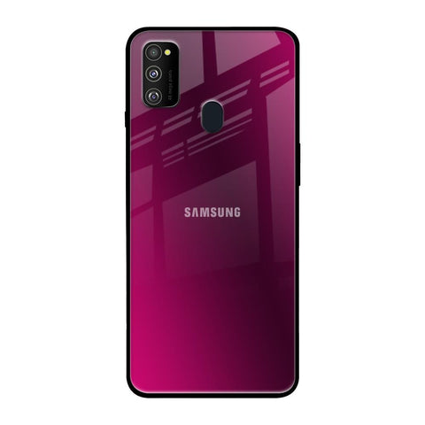 Pink Burst Samsung Galaxy M30s Glass Back Cover Online