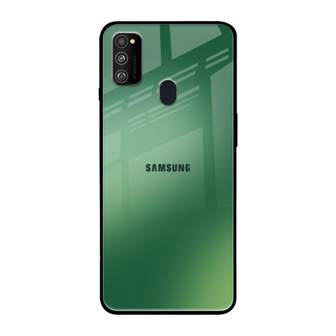 Green Grunge Texture Samsung Galaxy M30s Glass Back Cover Online