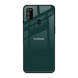 Olive Samsung Galaxy M30s Glass Back Cover Online