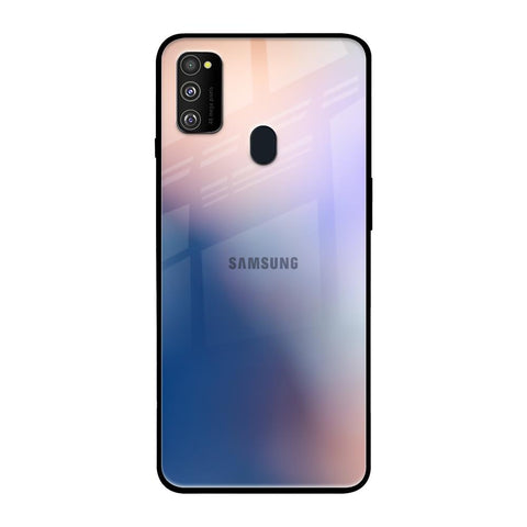 Blue Mauve Gradient Samsung Galaxy M30s Glass Back Cover Online