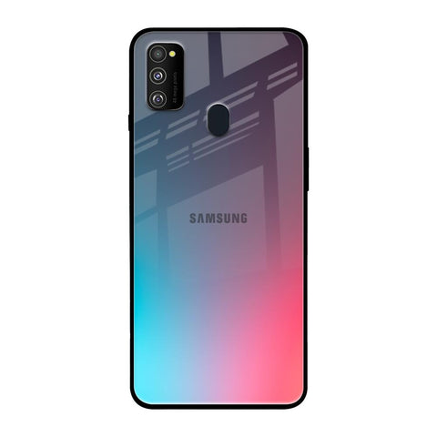 Rainbow Laser Samsung Galaxy M30s Glass Back Cover Online