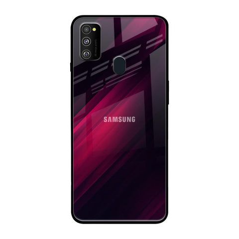 Razor Black Samsung Galaxy M30s Glass Back Cover Online