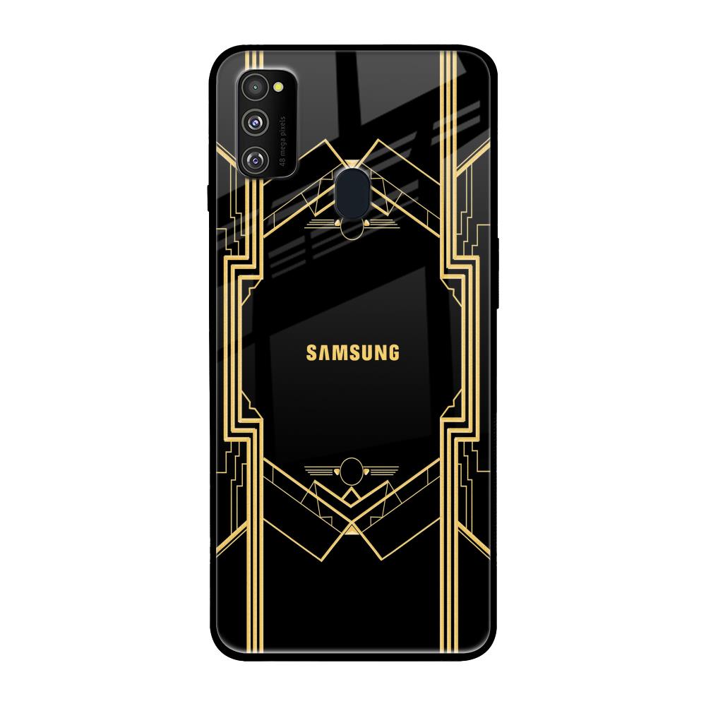 Sacred Logo Samsung Galaxy M30s Glass Back Cover Online