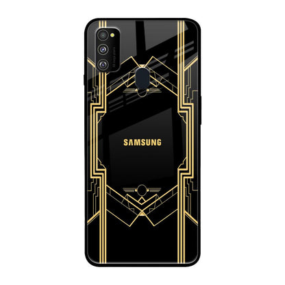 Sacred Logo Samsung Galaxy M30s Glass Back Cover Online