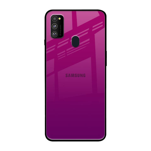 Magenta Gradient Samsung Galaxy M30s Glass Back Cover Online