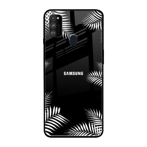 Zealand Fern Design Samsung Galaxy M30s Glass Back Cover Online
