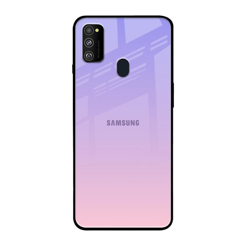 Lavender Gradient Samsung Galaxy M30s Glass Back Cover Online