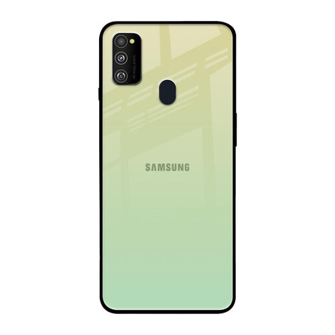 Mint Green Gradient Samsung Galaxy M30s Glass Back Cover Online
