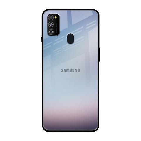 Light Sky Texture Samsung Galaxy M30s Glass Back Cover Online