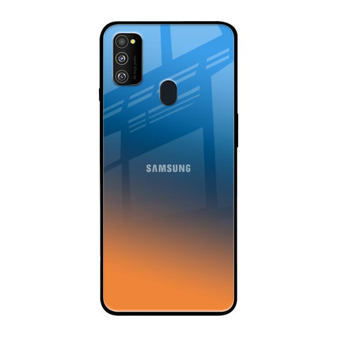 Sunset Of Ocean Samsung Galaxy M30s Glass Back Cover Online