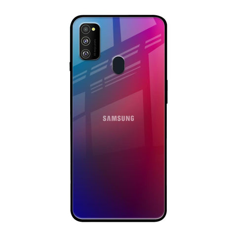 Magical Color Shade Samsung Galaxy M30s Glass Back Cover Online