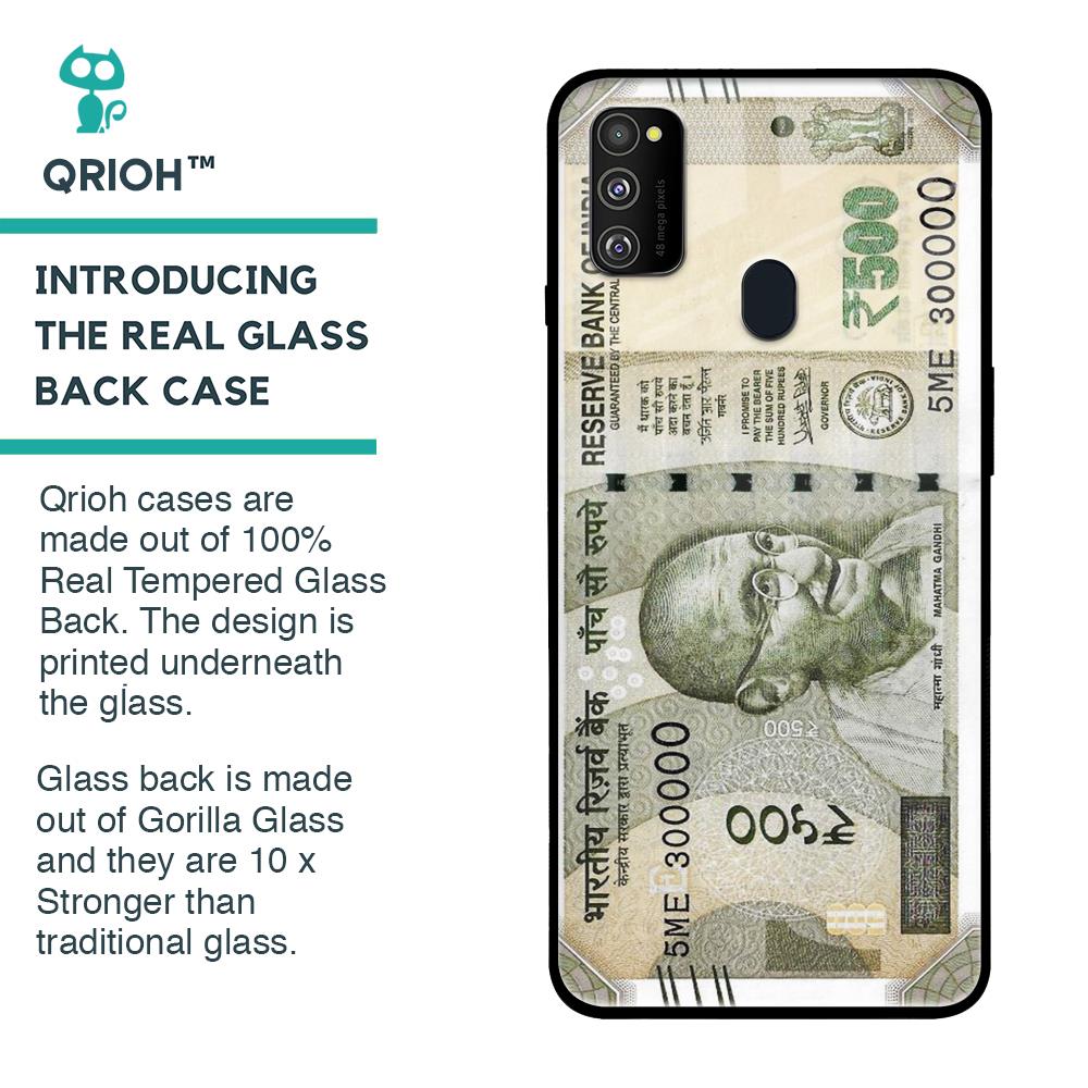 Cash Mantra Glass Case for Samsung Galaxy M30s