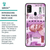 Stock Out Currency Glass Case for Samsung Galaxy M30s