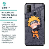 Orange Chubby Glass Case for Samsung Galaxy M30s