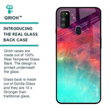 Colorful Aura Glass Case for Samsung Galaxy M30s