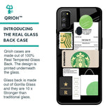 Coffee Latte Glass Case for Samsung Galaxy M30s