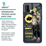 Cool Sanji Glass Case for Samsung Galaxy M30s