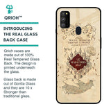 Magical Map Glass Case for Samsung Galaxy M30s