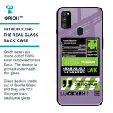 Run & Freedom Glass Case for Samsung Galaxy M30s