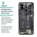 Skeleton Inside Glass Case for Samsung Galaxy M30s