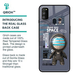 Space Travel Glass Case for Samsung Galaxy M30s