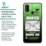 Zoro Wanted Glass Case for Samsung Galaxy M30s