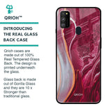 Crimson Ruby Glass Case for Samsung Galaxy M30s