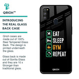 Daily Routine Glass Case for Samsung Galaxy M30s