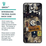 Ride Mode On Glass Case for Samsung Galaxy M30s