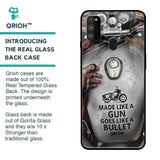 Royal Bike Glass Case for Samsung Galaxy M30s