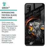 Aggressive Lion Glass Case for Samsung Galaxy M30s