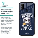 Struggling Panda Glass Case for Samsung Galaxy M30s