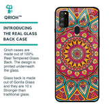 Elegant Mandala Glass Case for Samsung Galaxy M30s