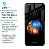 Yin Yang Balance Glass Case for Samsung Galaxy M30s
