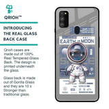 Space Flight Pass Glass Case for Samsung Galaxy M30s