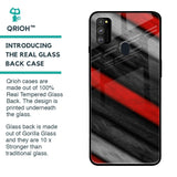 Soft Wooden Texture Glass Case for Samsung Galaxy M30s