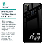 Push Your Self Glass Case for Samsung Galaxy M30s