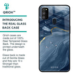 Deep Ocean Marble Glass Case for Samsung Galaxy M30s