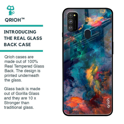 Cloudburst Glass Case for Samsung Galaxy M30s