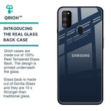 Overshadow Blue Glass Case For Samsung Galaxy M30s