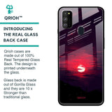 Morning Red Sky Glass Case For Samsung Galaxy M30s