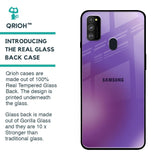 Ultraviolet Gradient Glass Case for Samsung Galaxy M30s