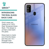 Blue Aura Glass Case for Samsung Galaxy M30s