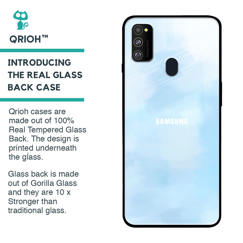 Bright Sky Glass Case for Samsung Galaxy M30s