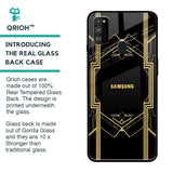 Sacred Logo Glass Case for Samsung Galaxy M30s